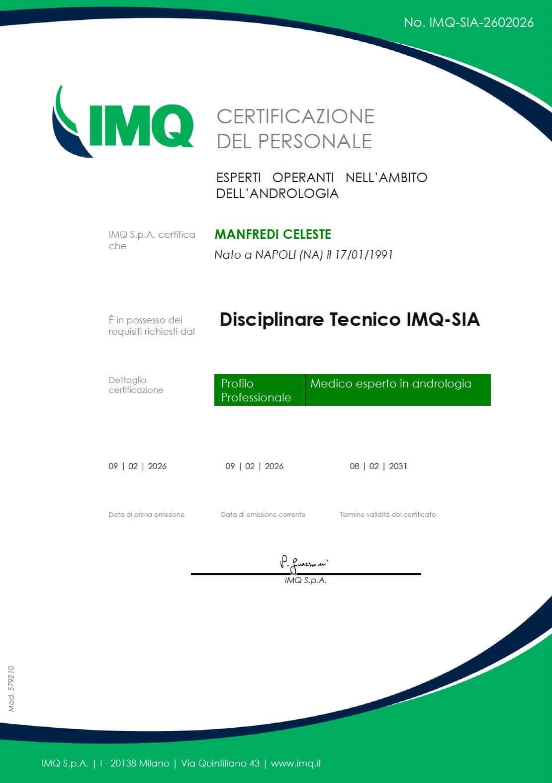 certificato eccellenza miodottore 2021