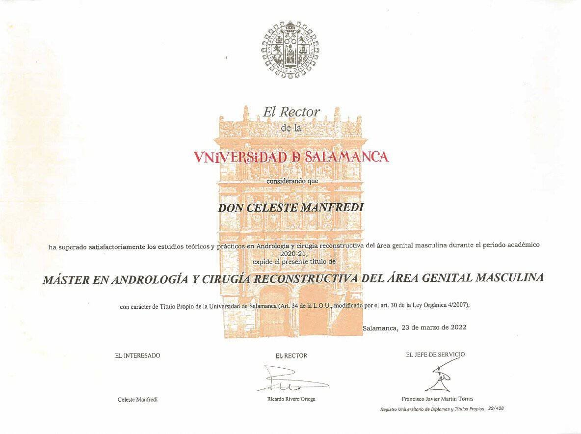 certificato eccellenza
